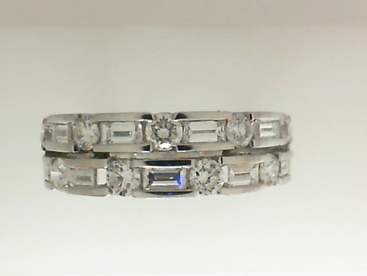 Diamond Wedding Bands  -  Women'