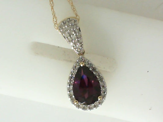 Colored Stone Pendant