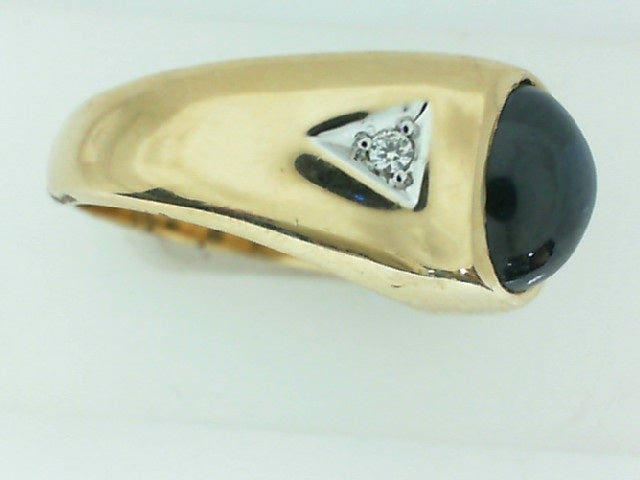 Colored Stone Rings  -  Men'