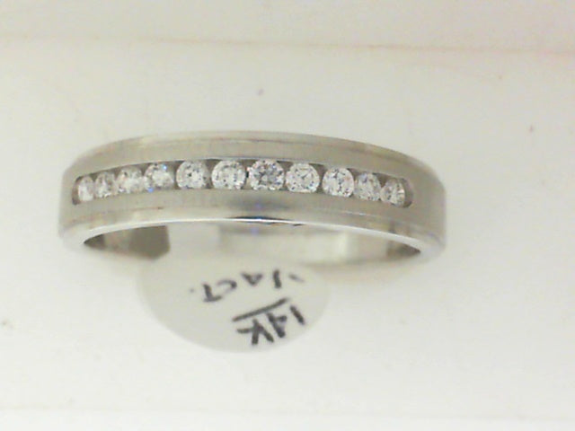 Diamond Wedding Bands  -  Men'