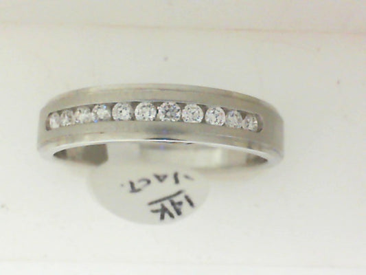 Diamond Wedding Bands  -  Men'