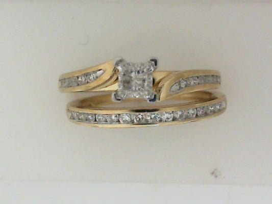 Diamond Wedding Set Complete