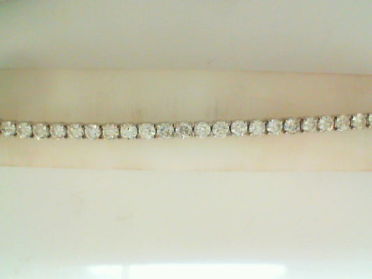 10.29ct Diamond Bracelet Set in 14kt White Gold