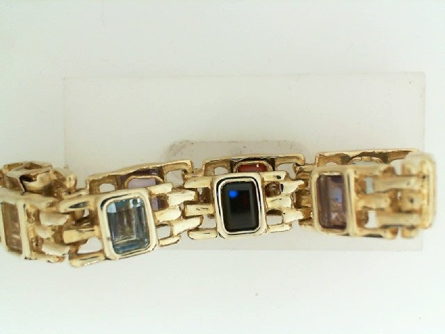 Colored Stone Bracelet