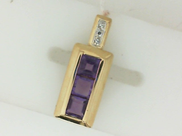 Colored Stone Pendant