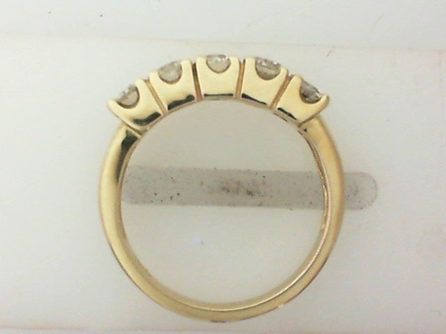 Lady’s 14kt Yellow Gold Diamond Wedding Band