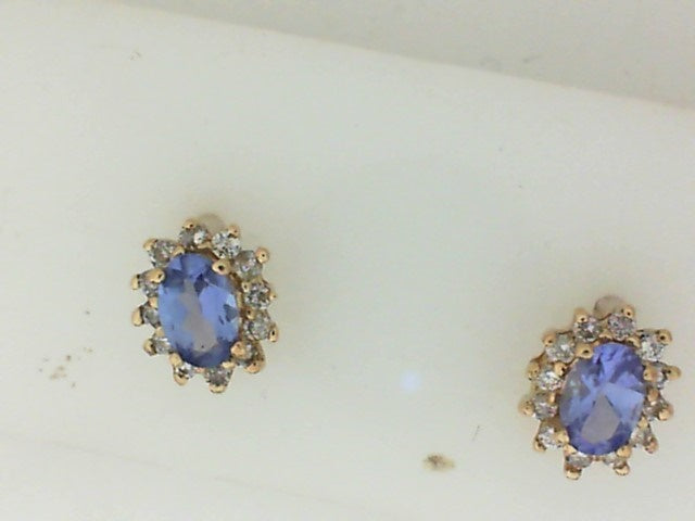Colored Stone Earring