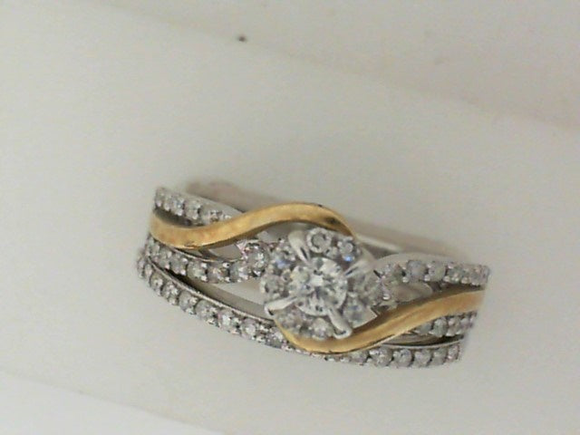 Diamond Wedding Set Complete