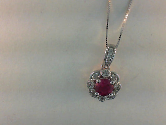 Colored Stone Pendant