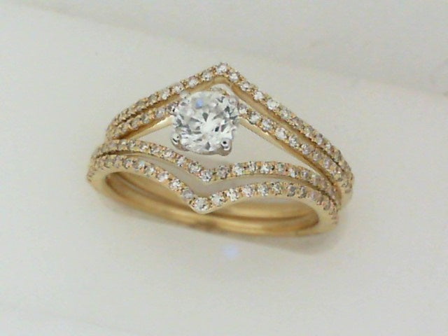 Diamond Wedding Set Complete