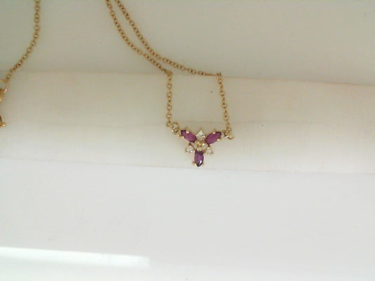 Colored Stone Pendant